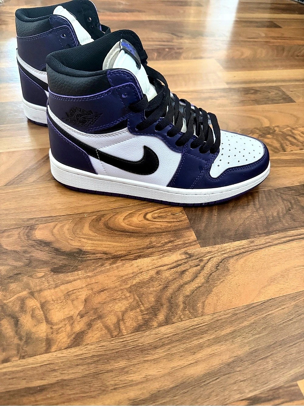 Nike Retro High OG Top Sneakers in Court Purple Like New